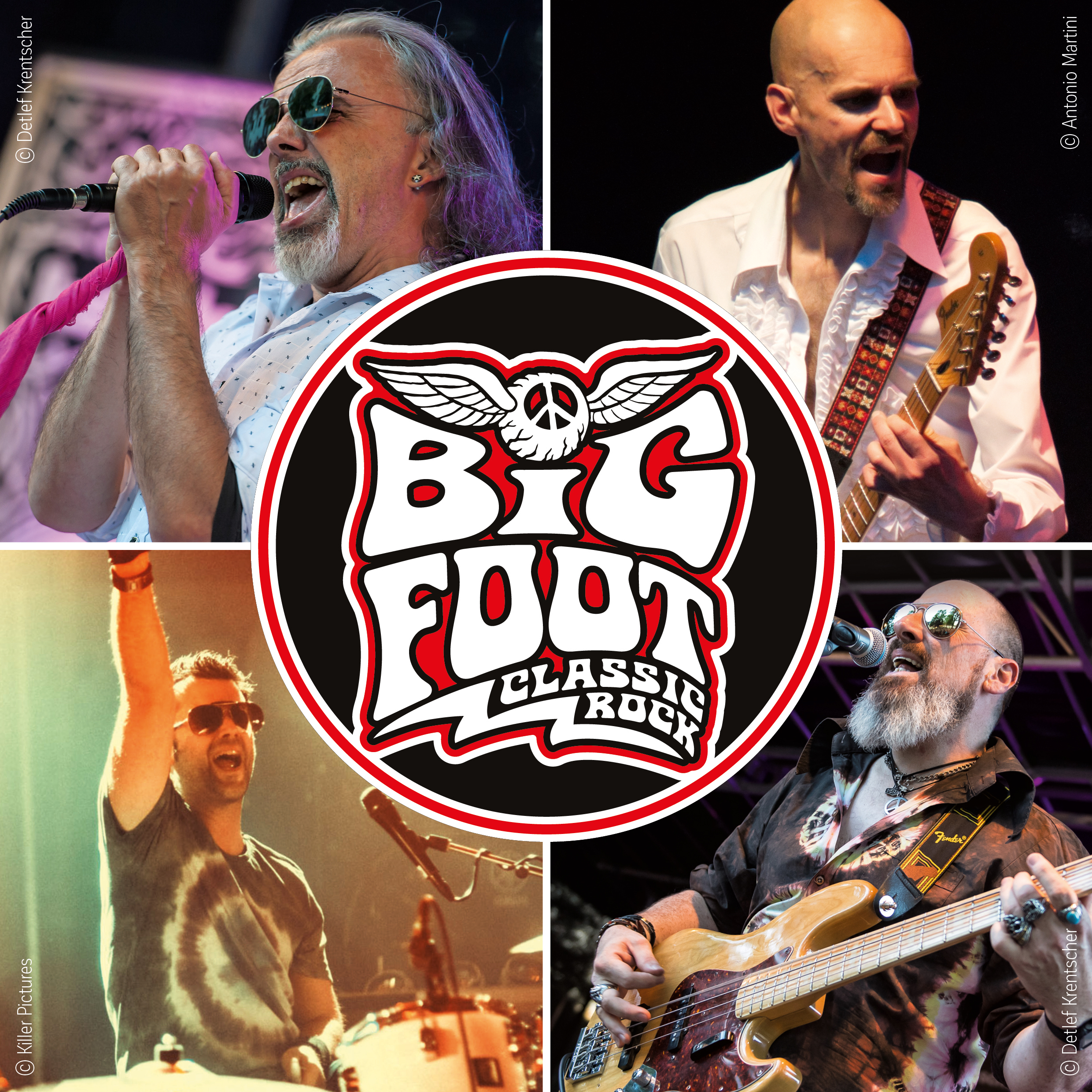 Bigfoot Band+Logo 1 © Detlef Krentscher